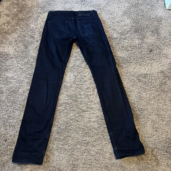 Naked And Famous Midnight Stretch Selvedge Size 31x32 Weird Guy Style